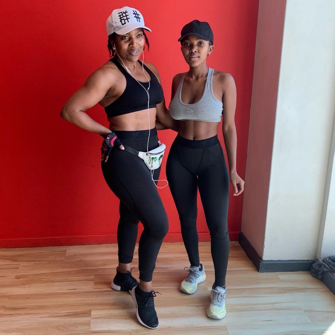 Mzansi celebrities serving cute mommy-daughter goals