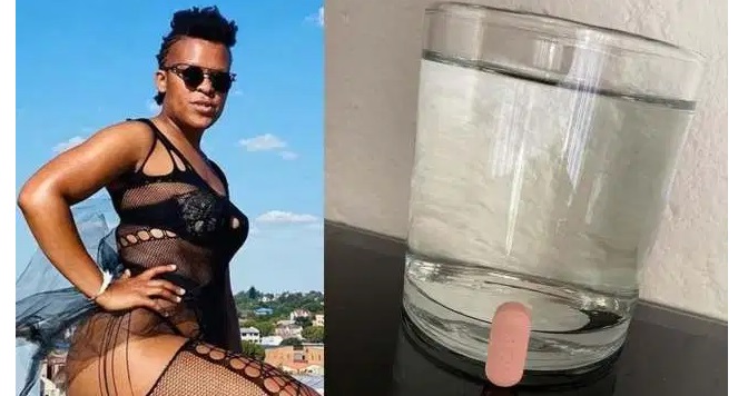 Zodwa Wabantu strikes again with her HIV pills, ARVs
