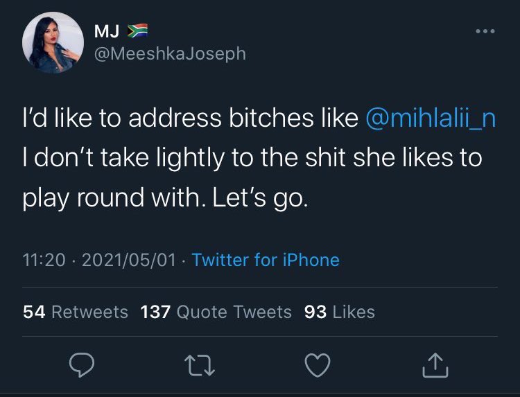 Mihlali spotted with Meeshka’s man in Dubai