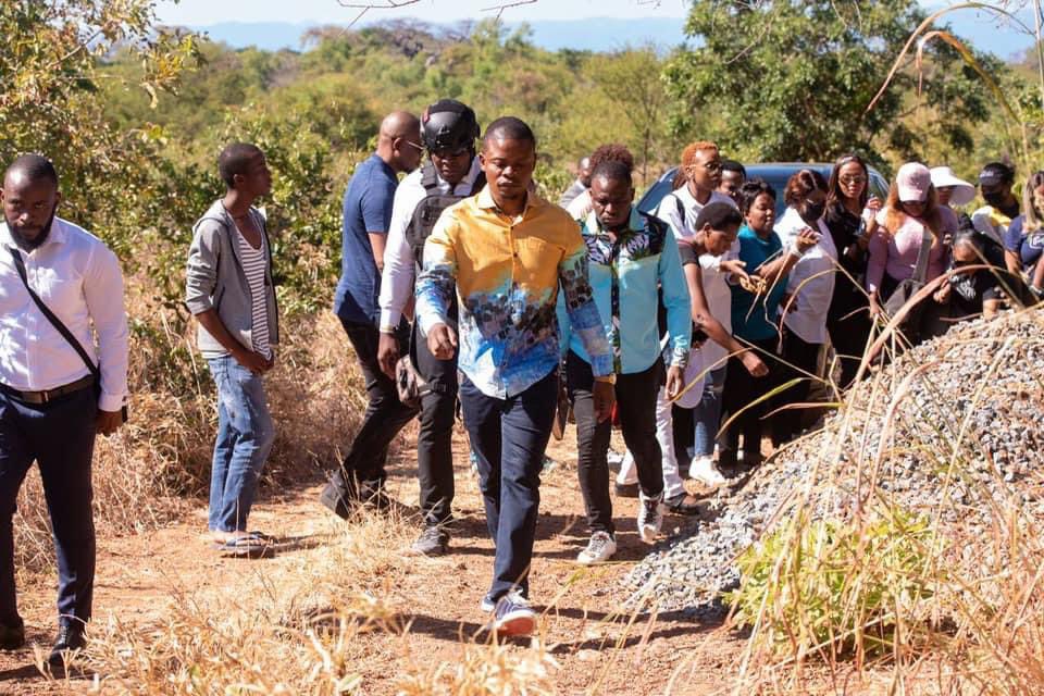 Pictures: Devoted South Africans flock to Malawi to be baptized by runaway prophet Bushiri