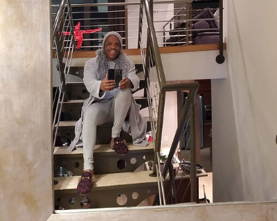 Somizi at it again flaunting his manhood on social media