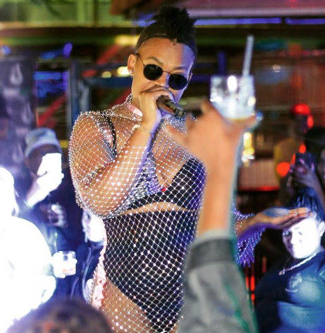 Video: Zodwa Wabantu gives her fans a naked dance to promote her business
