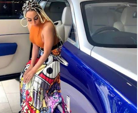 Khanyi Mbau adds a Rolls Royce to her collection