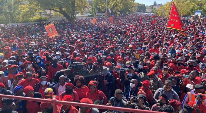 Pictures: EFF marches against Ramaphosa