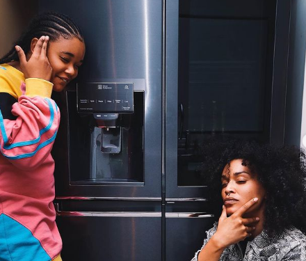 Pictures: Pearl Thusi can’t get enough of her R47K fridge