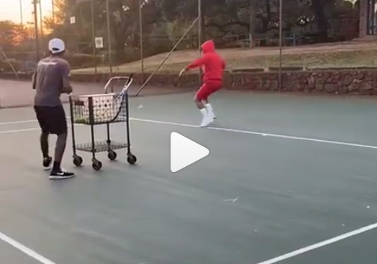 Video Fans applauds SomGaga's commitment, calls him Mzansi's Djokovic