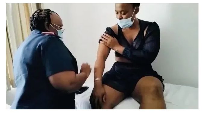 Pictures: Zodwa Wabantu expands business empire with mortuaries