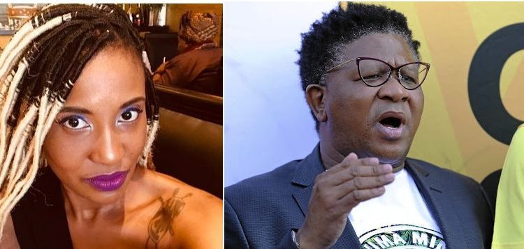 Drama as Dudu Zuma publicly calls Minister Fikile Mbalula a used condom