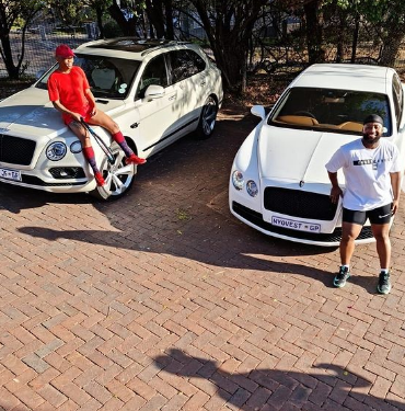 Pictures: Bentley Boys Somizi and Cassper Nyovest nailing friendship goals