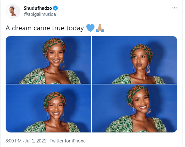 Pictures: Did current Miss SA Shudufhadzo Musida get married?