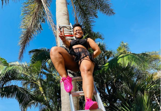 Watch: Zodwa Wabantu gives her fans a glimpse of her cookie