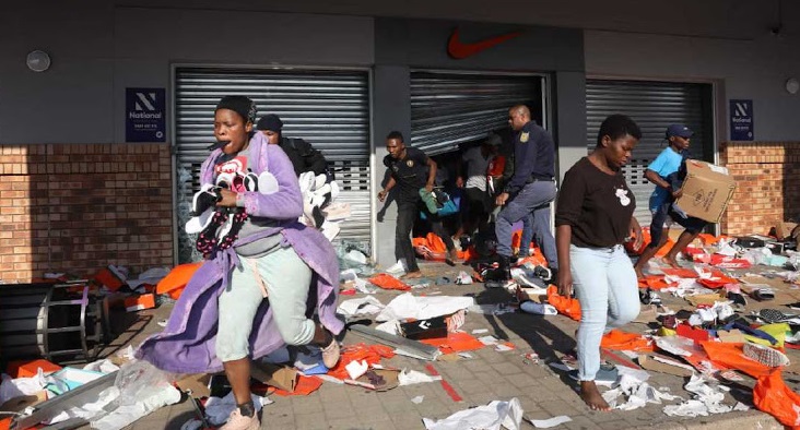 72 confirmed dead as violent protests and looting continues in KZN and Gauteng