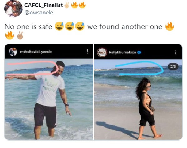 Pictures: Kelly Khumalo dating former Kaizer Chiefs player Mthokozisi Yende?