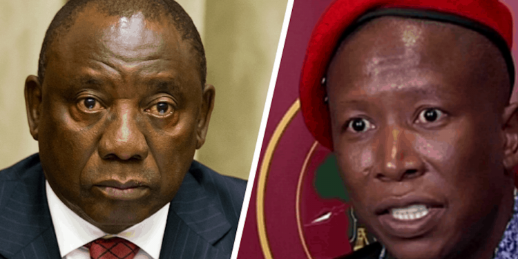 “We side with Jacob Zuma, we are coming for Cyril Ramaphosa,” Julius Malema announces