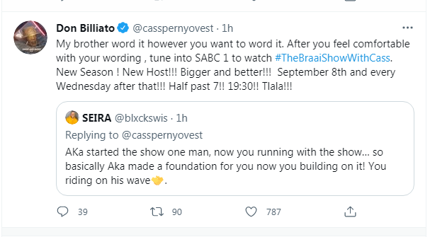 Cassper and Lesego fight escalates