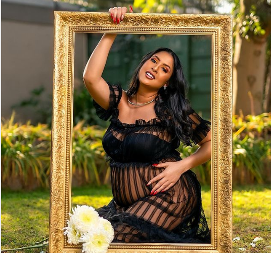 Pictures: Congrats! Da LES and baby mama Aurea expecting baby number 2