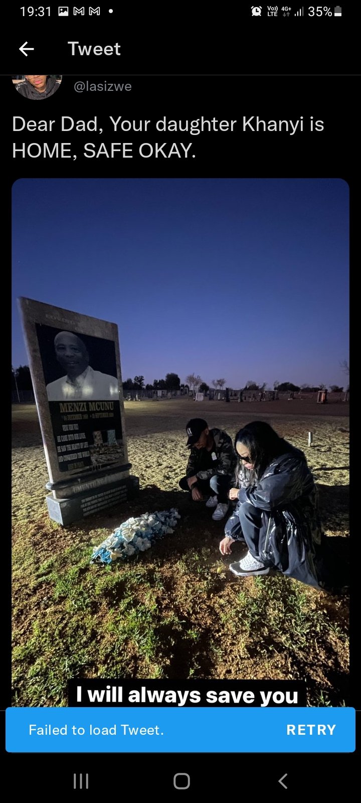 : Khanyi Mbau home and safe