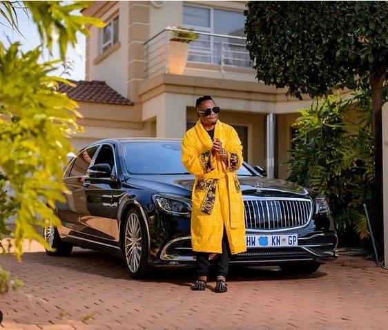 Dj Tira and his Mercedes Maybach