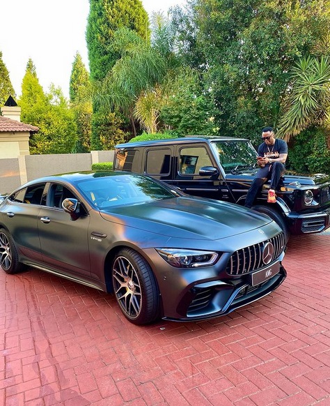 Dj Tira Mercedes AMG coupe and Mercedes AMG G class G63