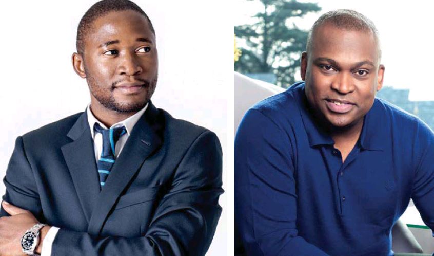 Walter Mokoena and Robert Marawa