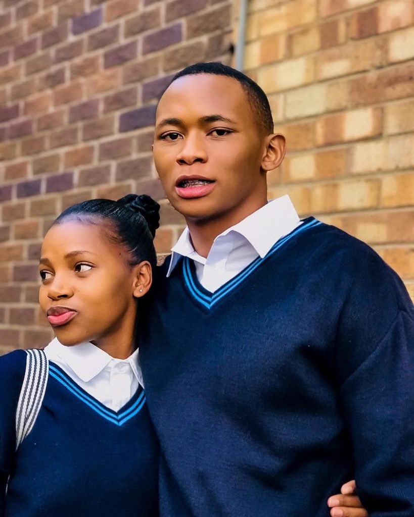 Asanda and Ntokozo on Gomora