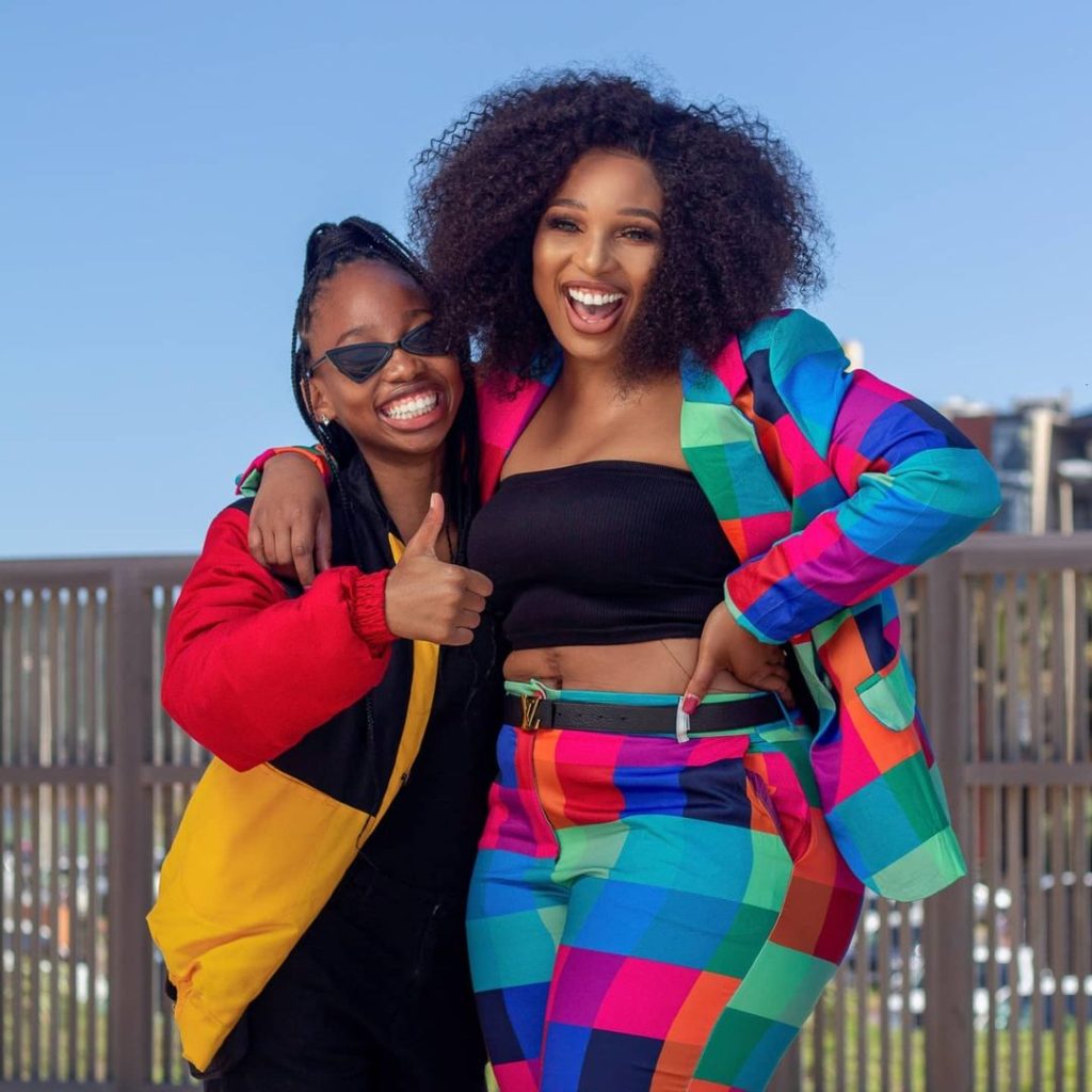 Phindile Gwala and daughter Thato