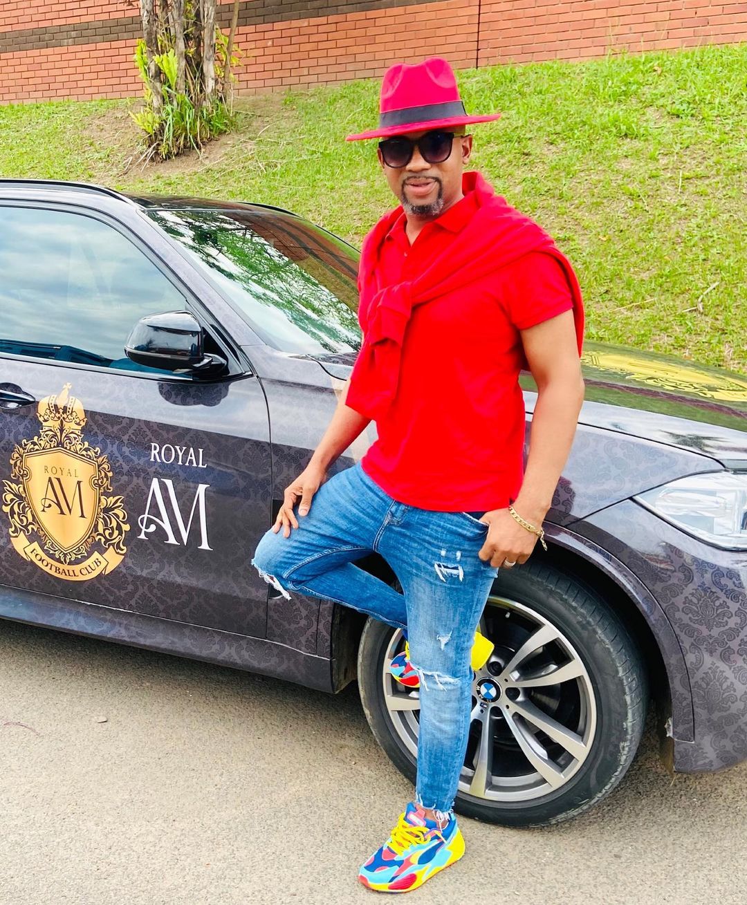 Tha Simelane, Royal AM Ambassador on Duty. Source - Instagram