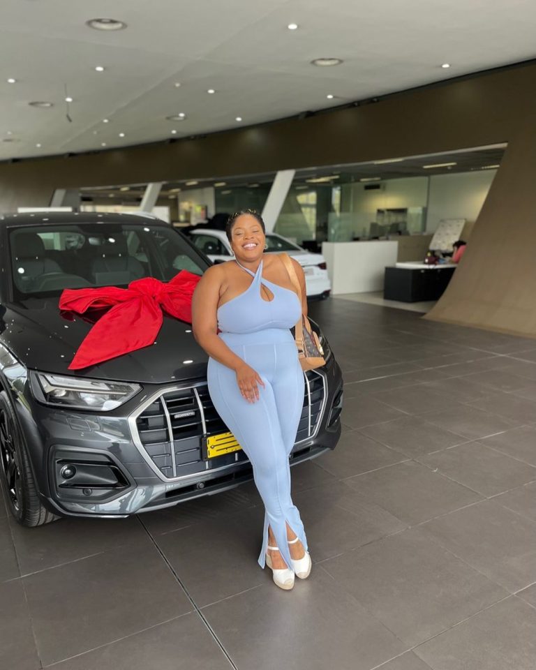 Levels! Nombulelo Mhlongo ‘Sne’ from Durban Gen buys a luxurious car