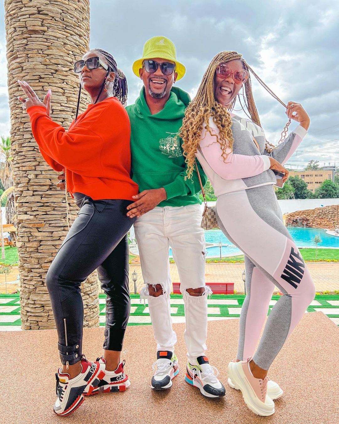 Shauwn Mkhize and Tha Simelane.