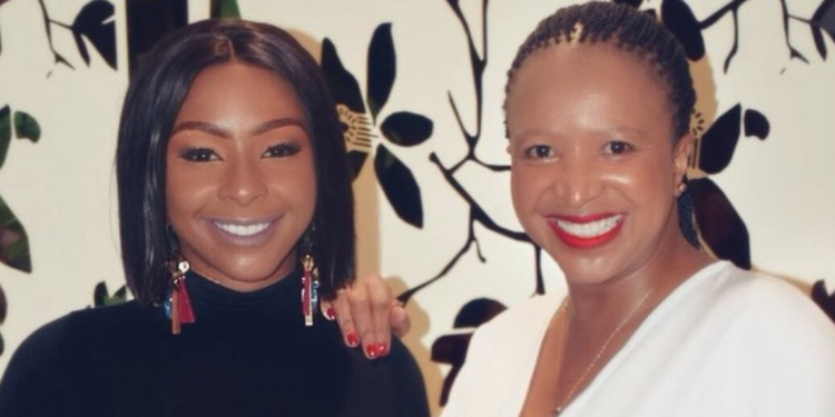 Boity and her mother