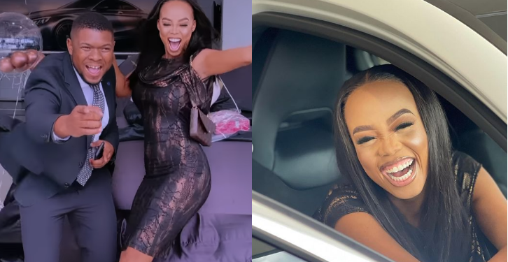 Ntando Duma buys an expensive car-Image Source(Instagram)