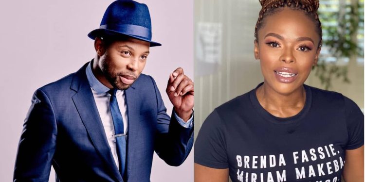 Sizwe Dhlomo and Unathi Nkayi