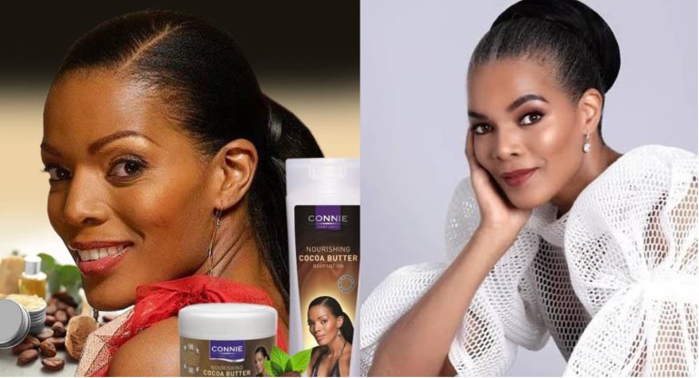 Pictures: The Queen’s Harriet Khoza ‘Connie Ferguson’ Body Care Business Empire