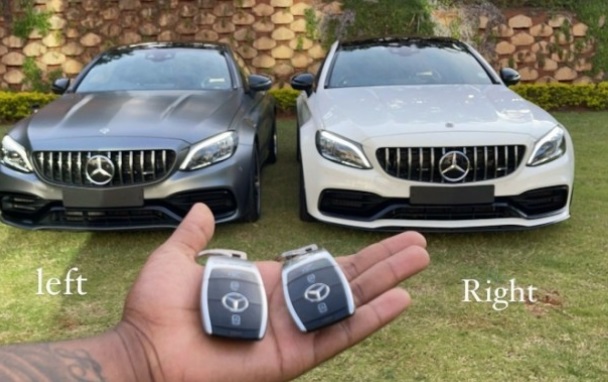 In Pictures: Andile Mpisane shows off two new cars valued at R3.3 million