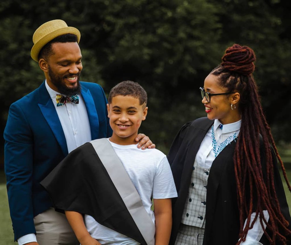 Yonda Thomas and family