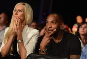 Benni McCarthy and Stacey Munro