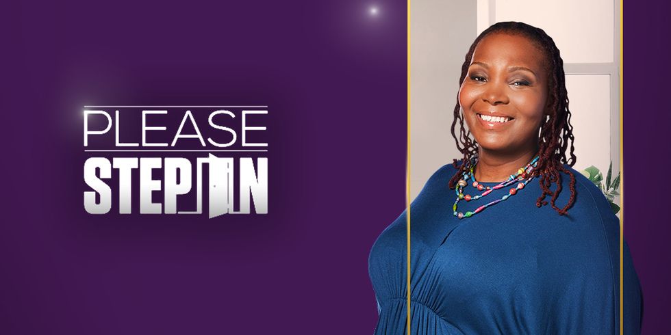 Please Step In advert