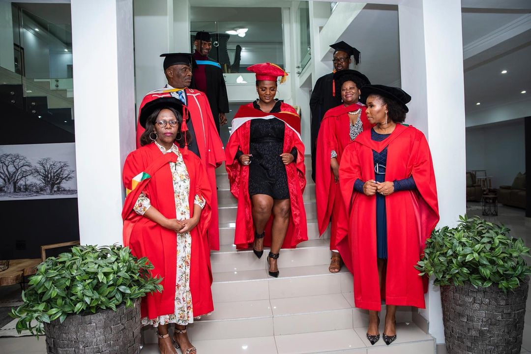 Shauwn Mkhize celebrates honorary doctorate degree