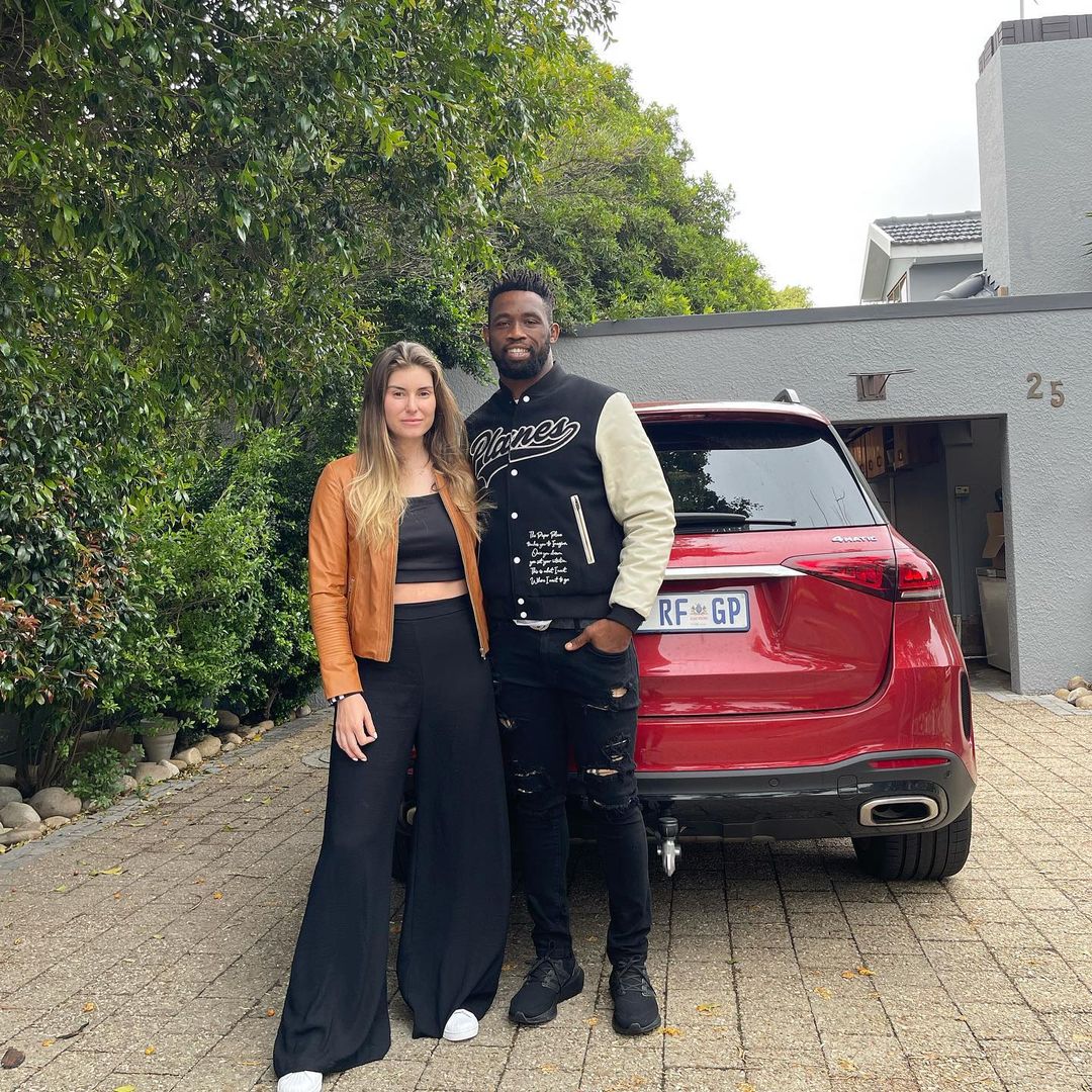 Siya and Rachel Kolisi