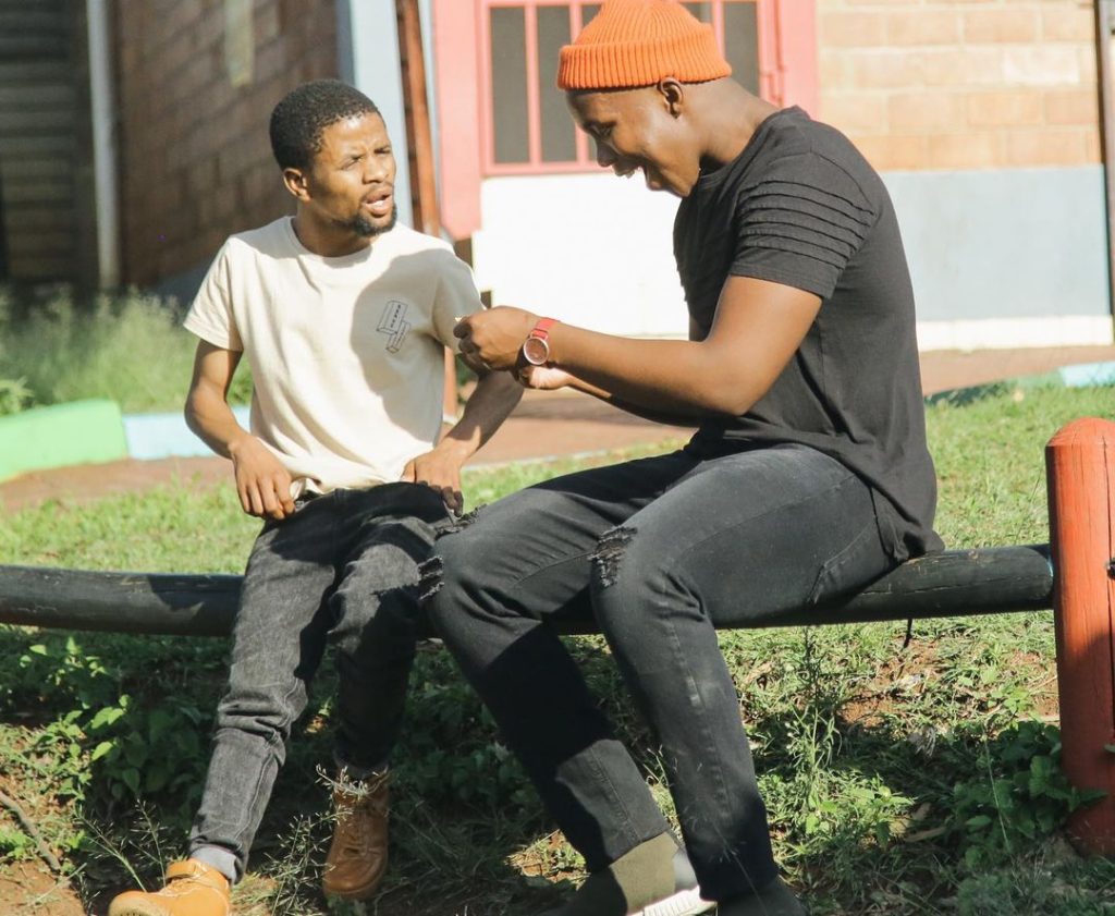 Khathide and Mduduzi on Uzalo