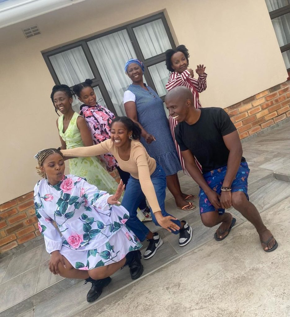 Buntu Petse and family