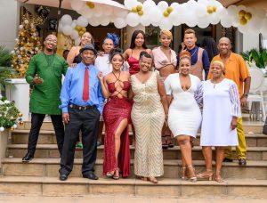 Faith Nketsi shows off the entire family on Christmas Day photoshoot
