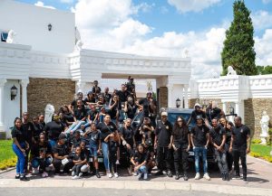 MaMkhize hosts three generations of her family members in her mansion