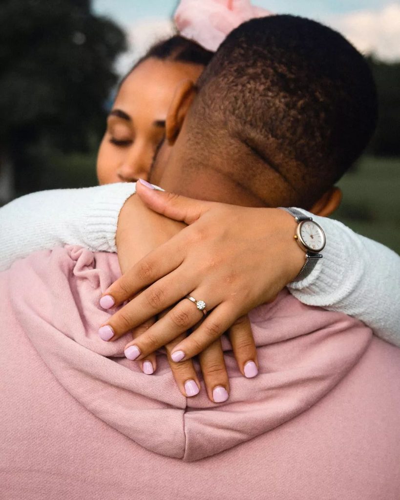 Yonda Thomas and girlfriend