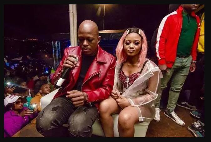 Mampintsha and wife Babes Wodumo
