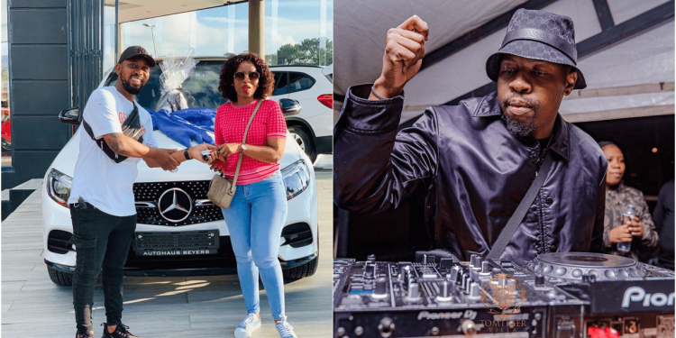 Mr JazziQ buys his mother a luxurious car-Image Source(Instagram)