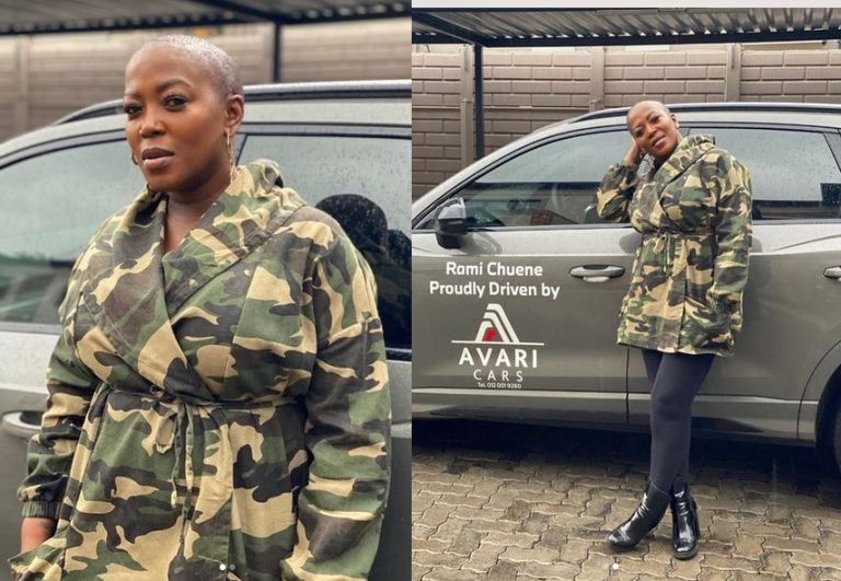 Actress Rami Chuene ‘Jumima’ from Isono’s pictures rocking bald hairstyle stir controversy on the internet