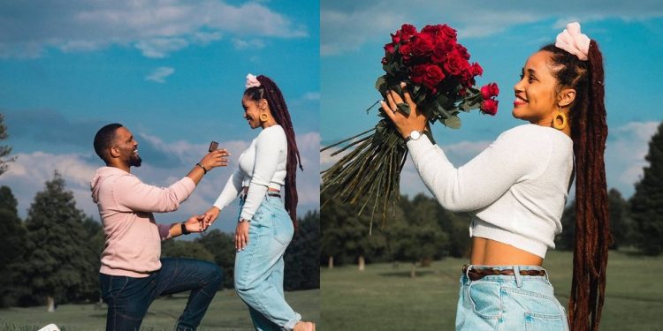 Thomas Yonda and girlfriend