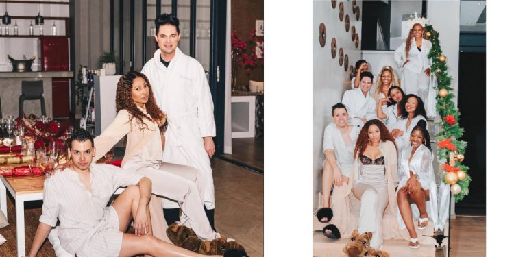 In Pictures: Inside Enhle Mbali's Christmas Party