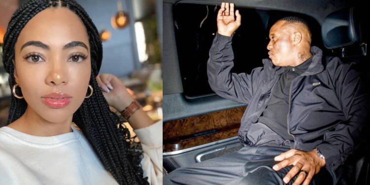 Amanda Du Pont and Jub Jub. Source - Instagram